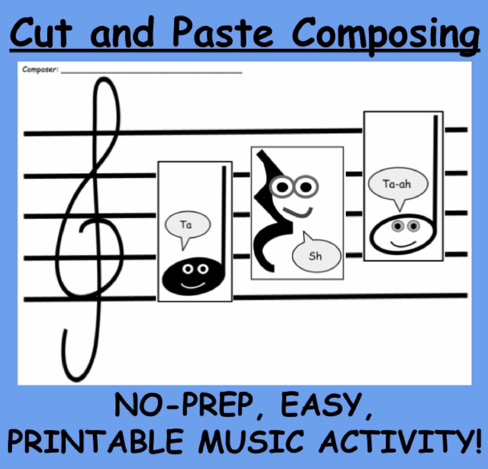 Preview of Composing Printables